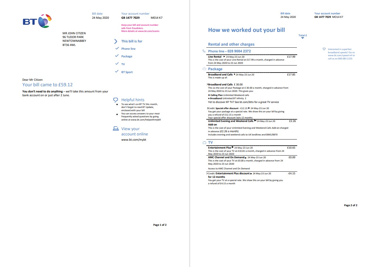  Minol USA business utility bill 
